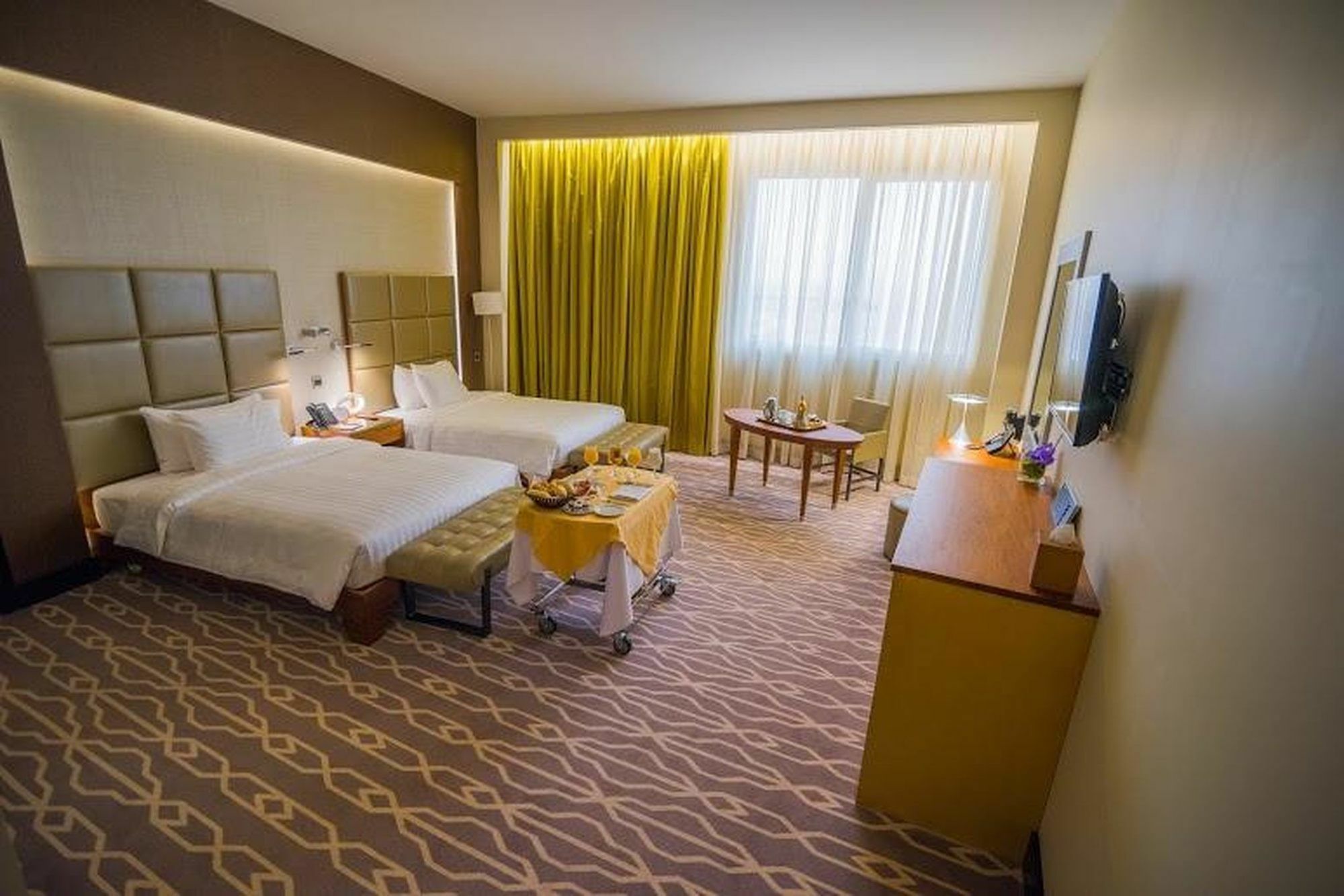 Millennium Hail Hotel Kültér fotó A room at the hotel